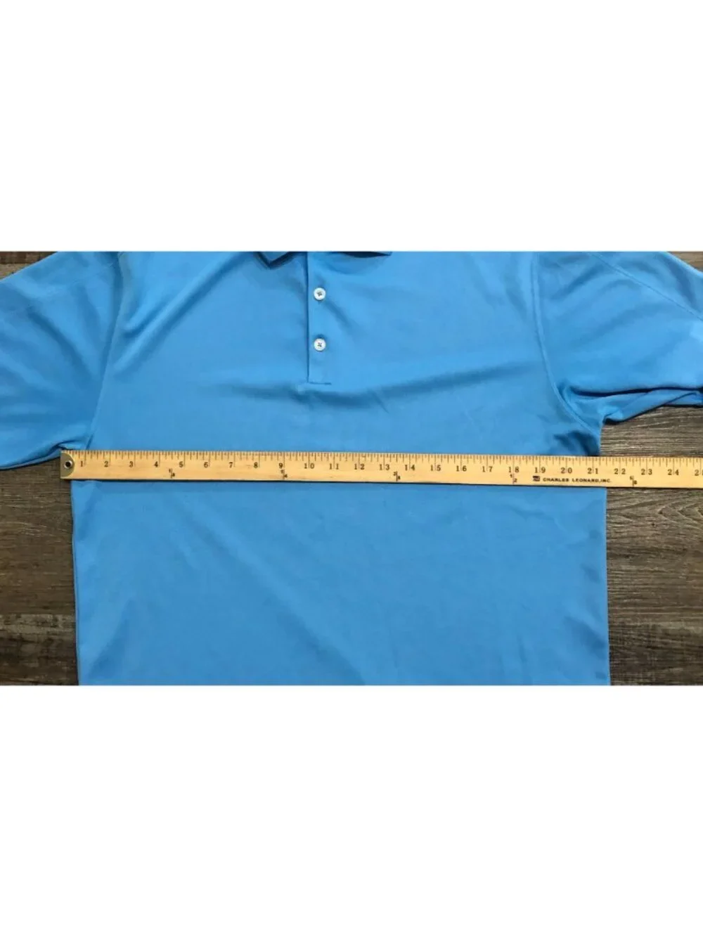 Nike Golf Mens Medium Blue Short Sleeve Dri Fit Polo Shirt